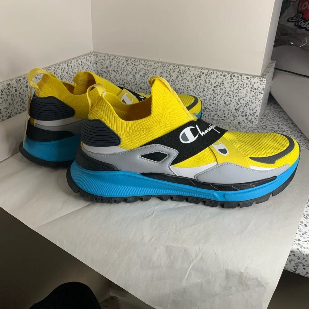 NWT SZ 12 Champion ReflexX Lo Firefly Multi Color Slip On Athletic Shoes NO BOX - Picture 16 of 16